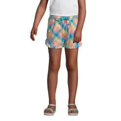 Girls Ruffle Hem Pull On Shorts