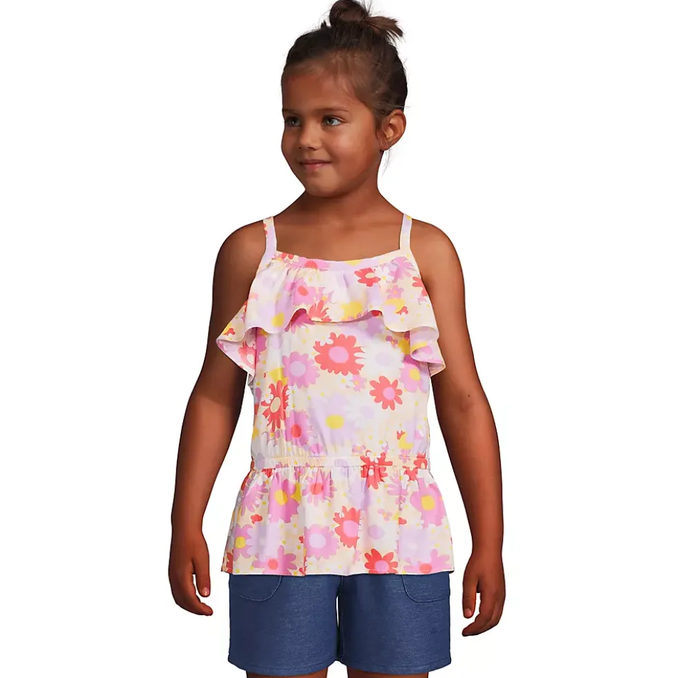 Girls Ruffle Tank Top