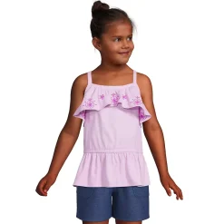 Girls Ruffle Tank Top