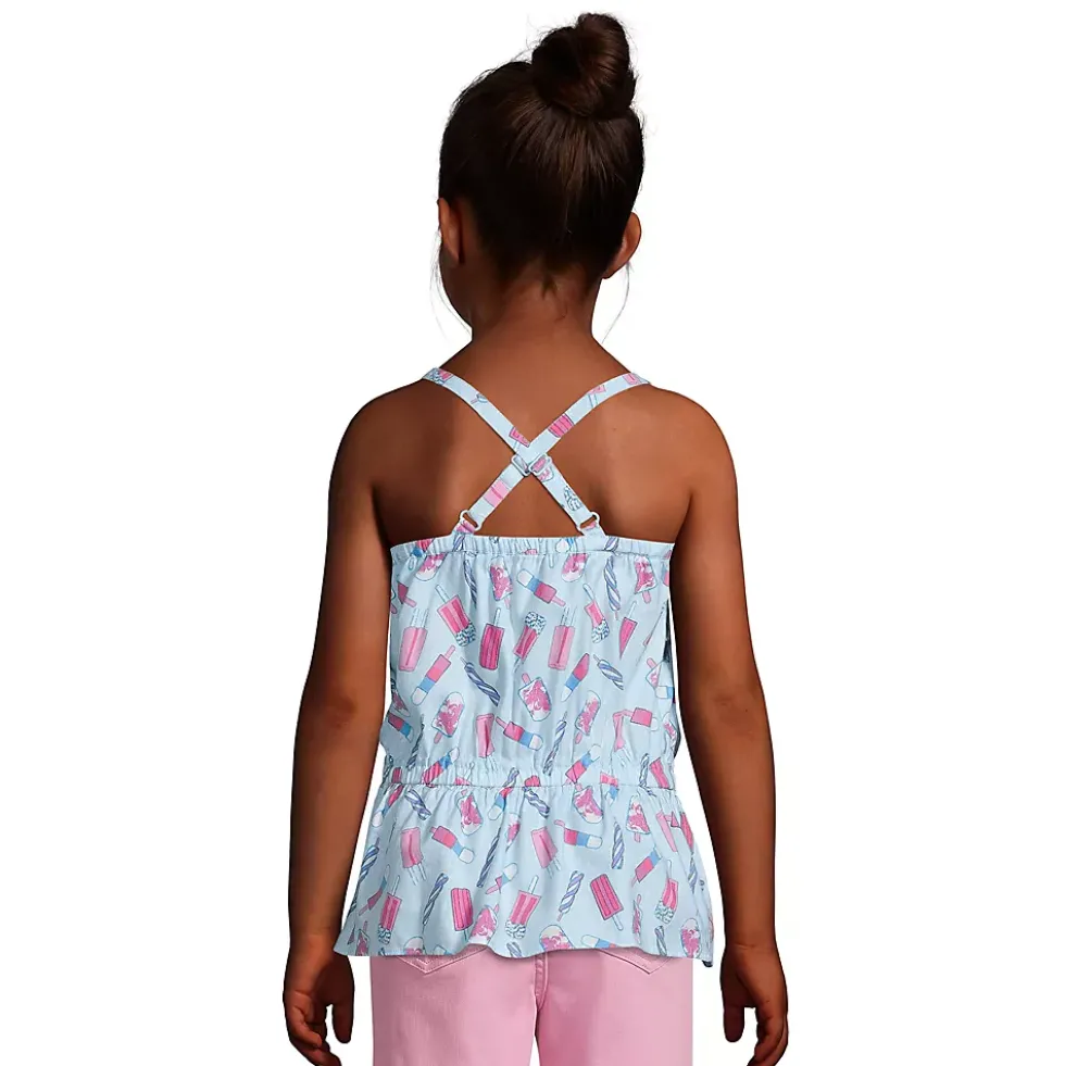 Girls Ruffle Tank Top