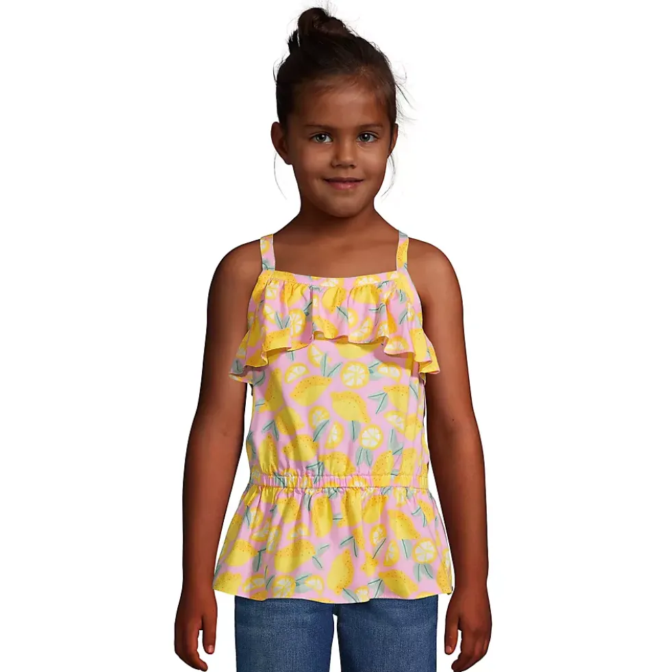 Girls Ruffle Tank Top