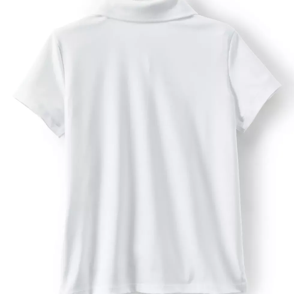 Girls Short Sleeve Feminine Fit Rapid Dry Polo Shirt