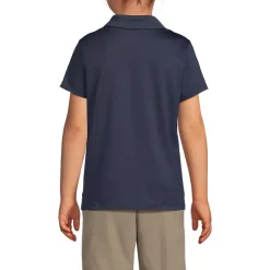 Girls Short Sleeve Feminine Fit Rapid Dry Polo Shirt