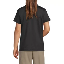 Girls Short Sleeve Feminine Fit Rapid Dry Polo Shirt