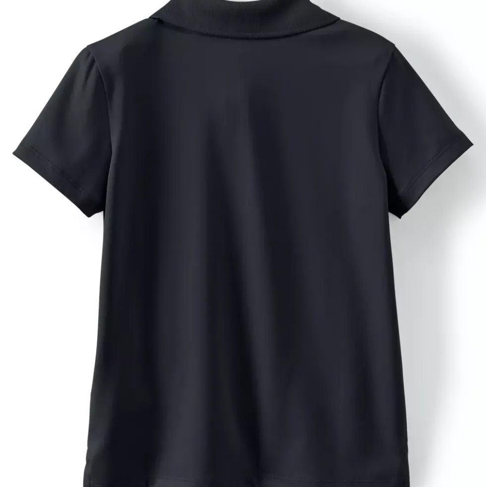 Girls Short Sleeve Feminine Fit Rapid Dry Polo Shirt