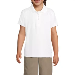 Girls Short Sleeve Feminine Fit Rapid Dry Polo Shirt