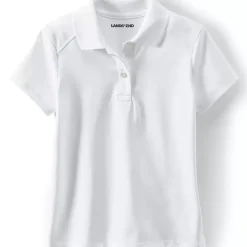 Girls Short Sleeve Feminine Fit Rapid Dry Polo Shirt