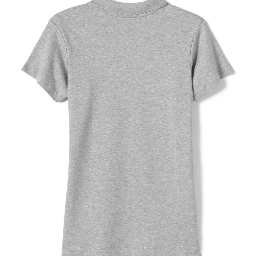Girls Short Sleeve Feminine Fit Interlock Polo Shirt