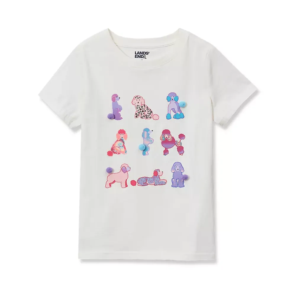 Girls Short Sleeve Graphic Tee