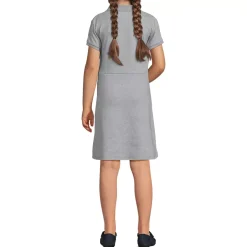 Girls Short Sleeve Interlock Polo Dress