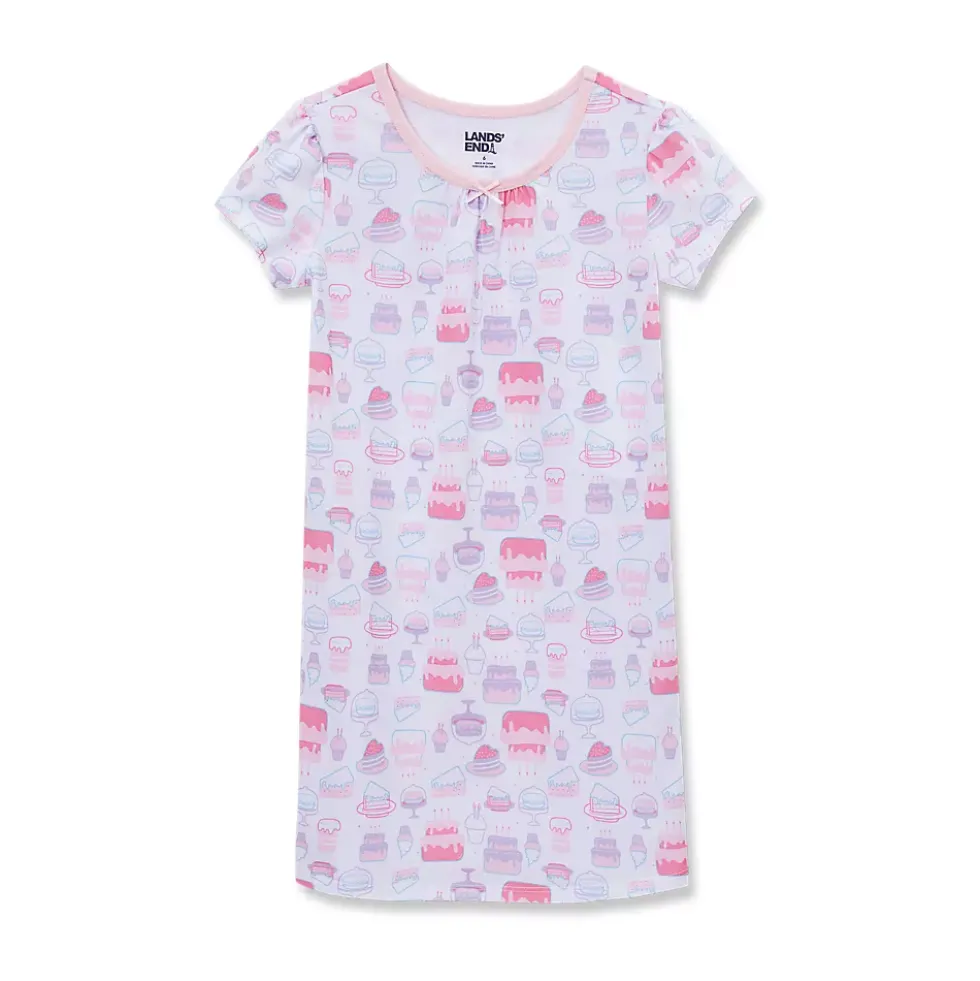 Girls Short Sleeve Nightgown