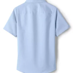 Girls Short Sleeve Oxford Dress Shirt