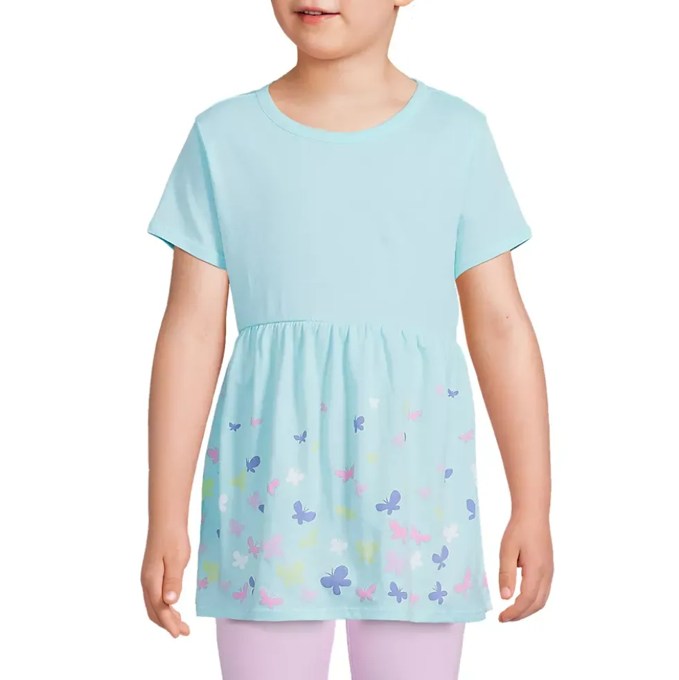 Girls Short Sleeve Tunic Top