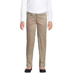 Girls Slim Fit Stretch Chino Pants