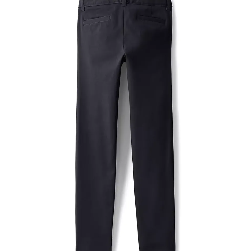 Girls Slim Fit Stretch Chino Pants