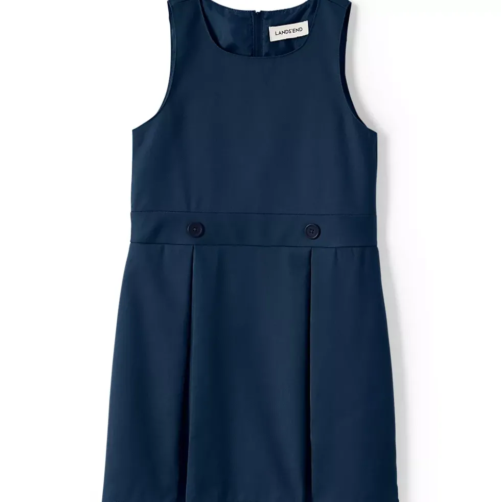 Girls Solid Jumper Top of Knee