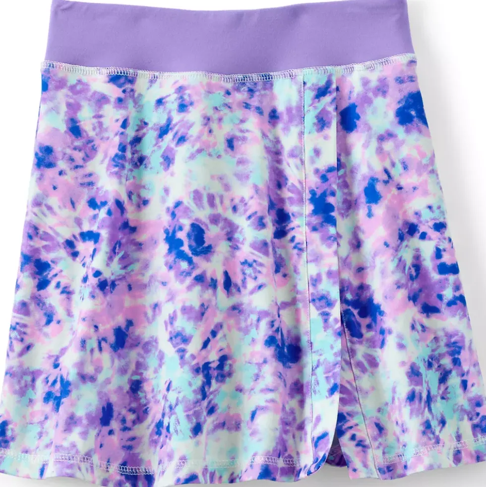 Girls Split Hem Active Skort