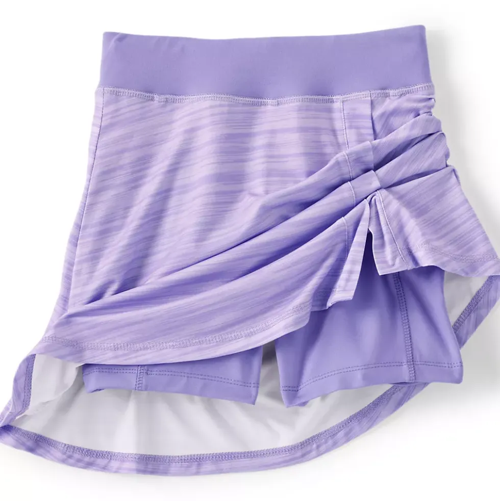 Girls Split Hem Active Skort