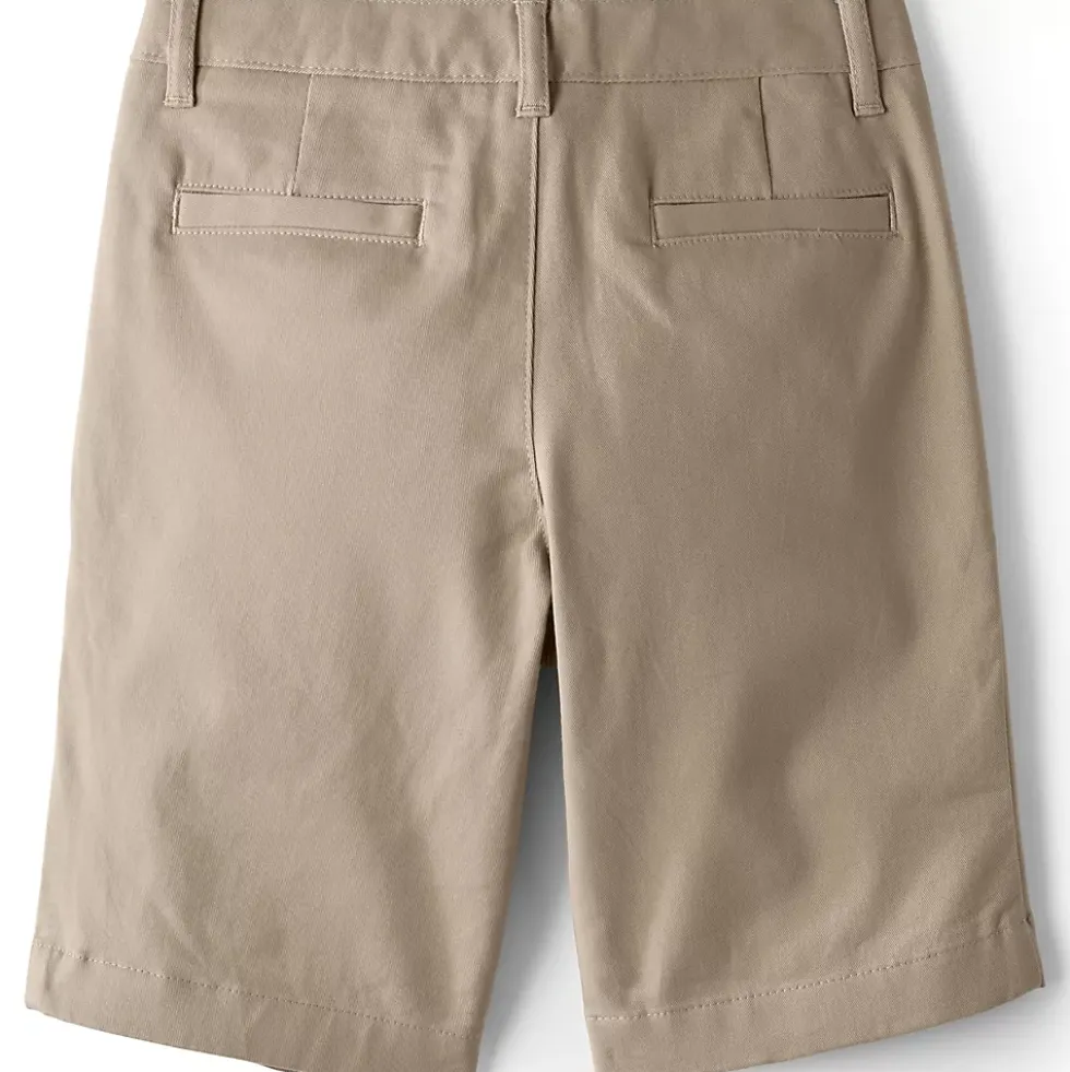 Girls Stretch Chino Bermuda Shorts