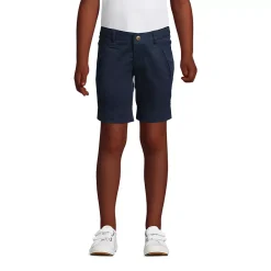 Girls Stretch Chino Bermuda Shorts