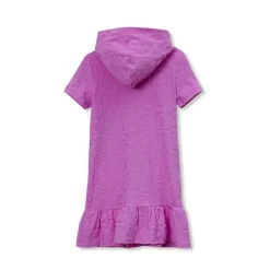 Girls Terry Zip Front Cover Up Dress