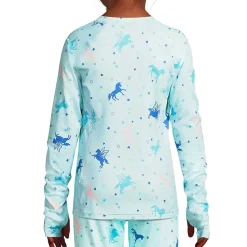 Girls Thermal Base Layer Long Underwear Thermaskin Crew Neck Shirt