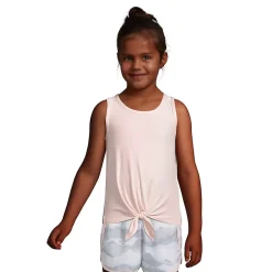 Girls Tie Back Active Tank