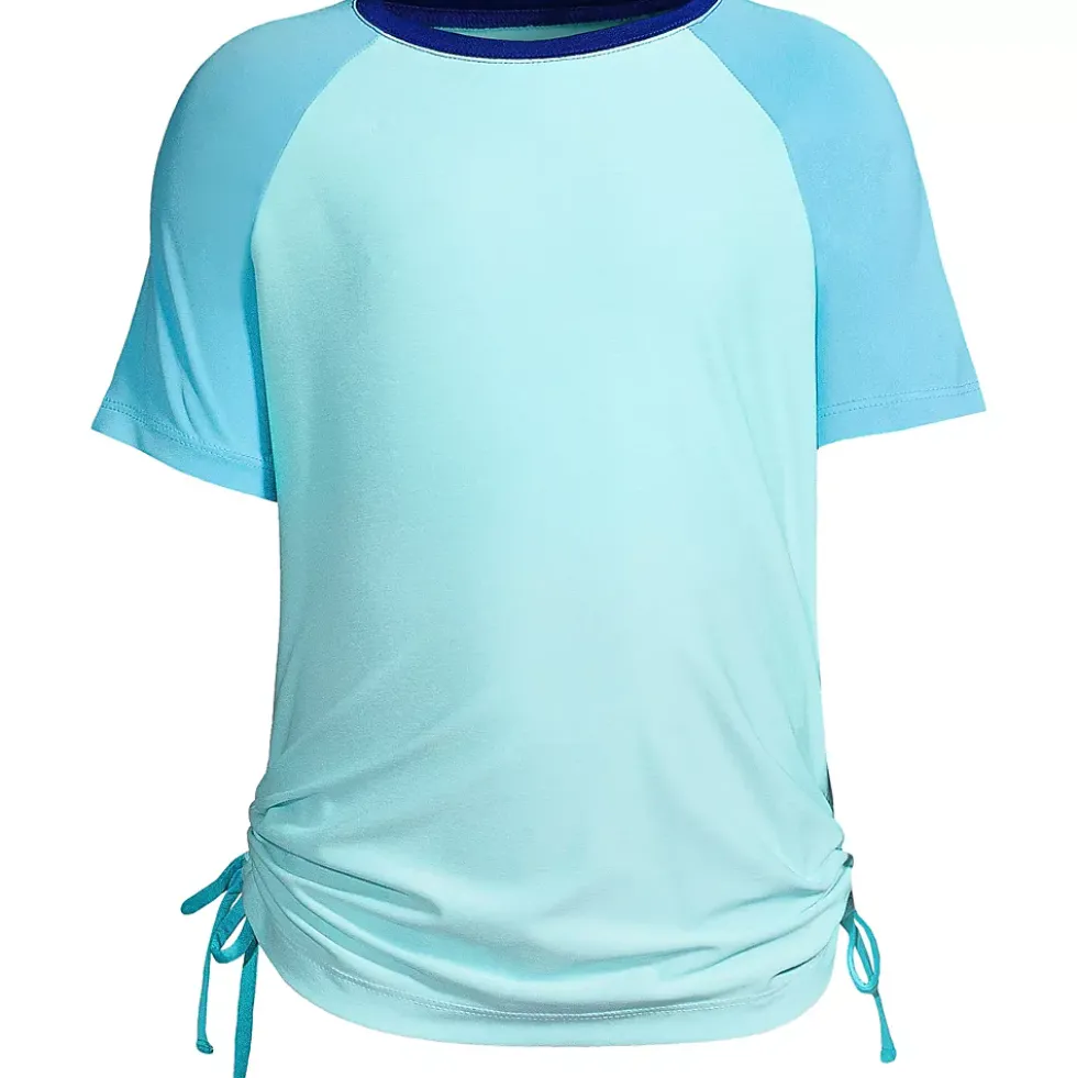 Girls Tie Hem Active Tee