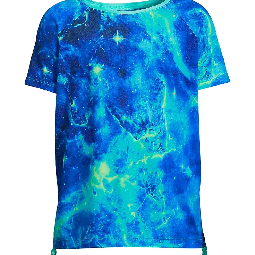 Girls Tie Hem Active Tee