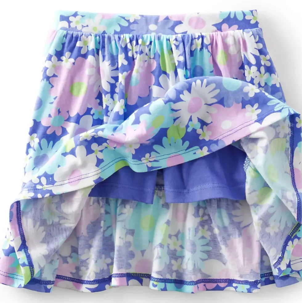 Girls Tiered Skort