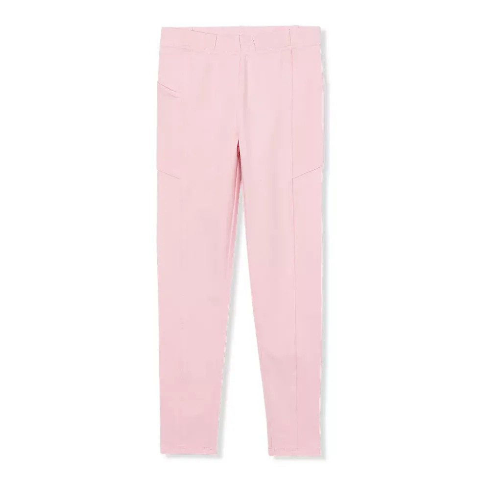 Girls Tough Cotton Legging with Pocket