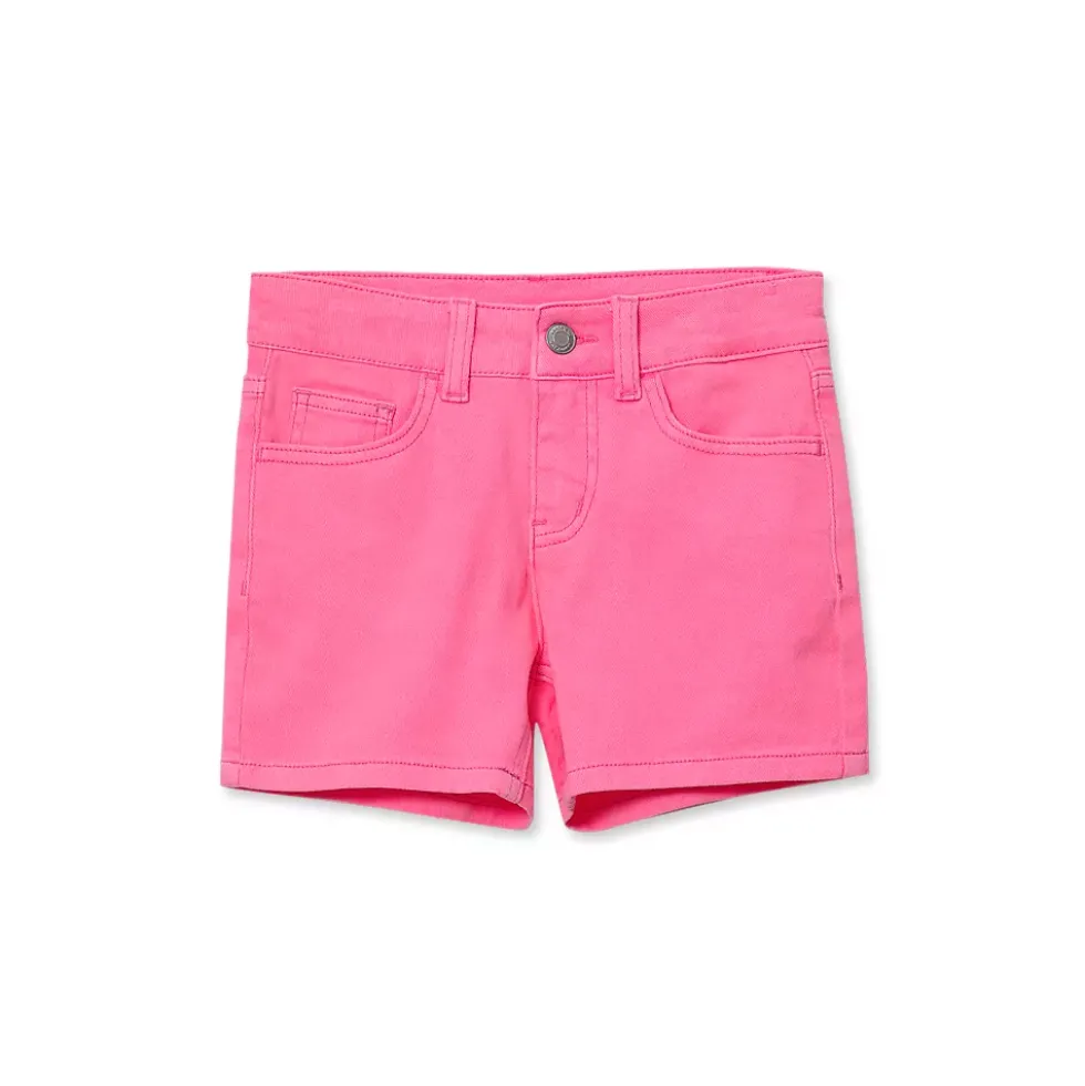 Girls Twill 5 Pocket Shorts
