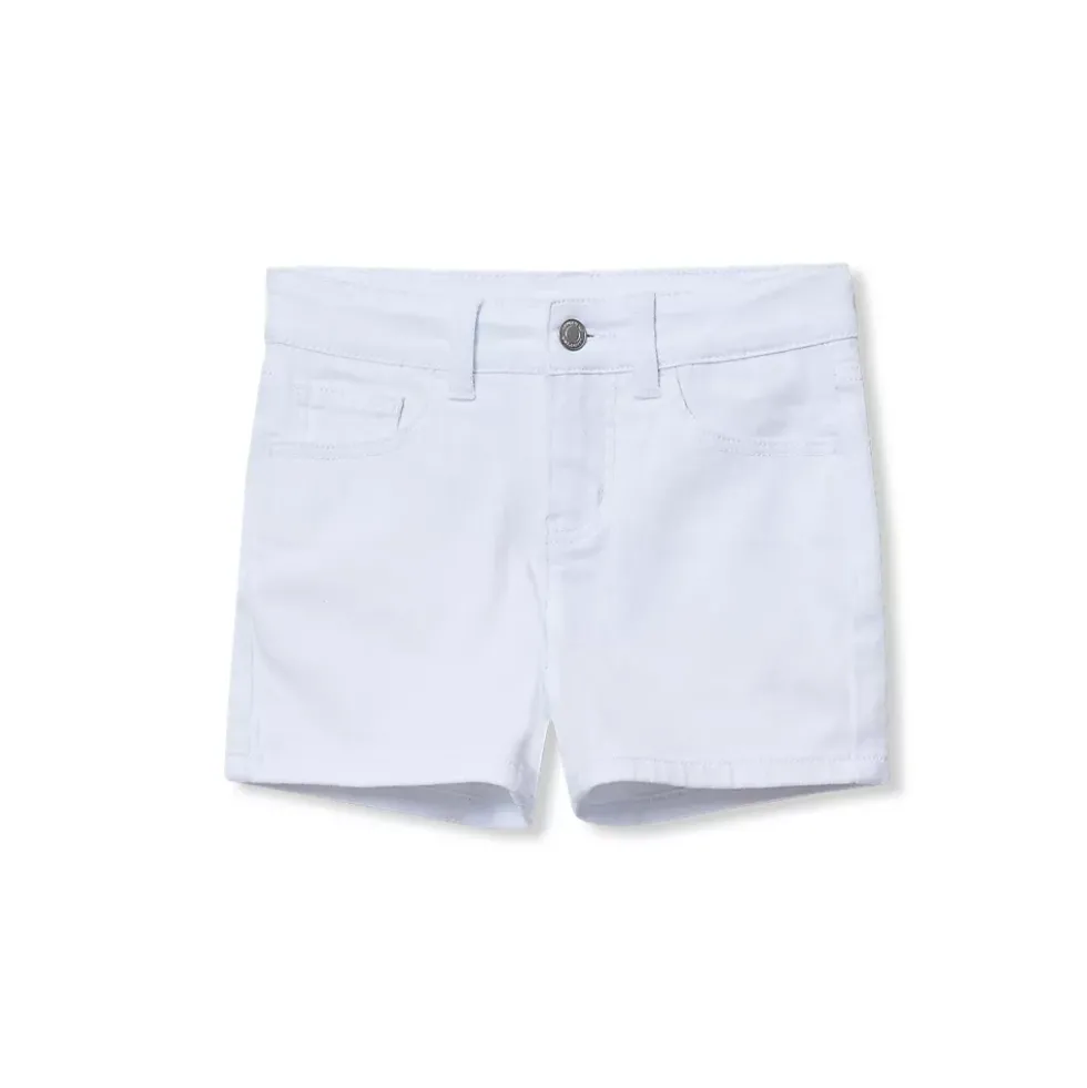 Girls Twill 5 Pocket Shorts