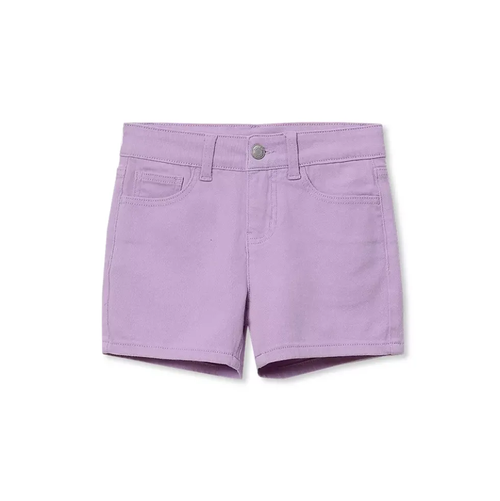 Girls Twill 5 Pocket Shorts