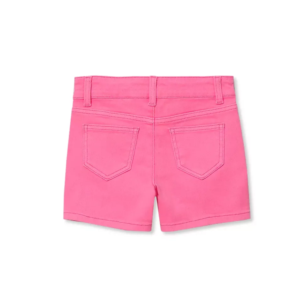 Girls Twill 5 Pocket Shorts