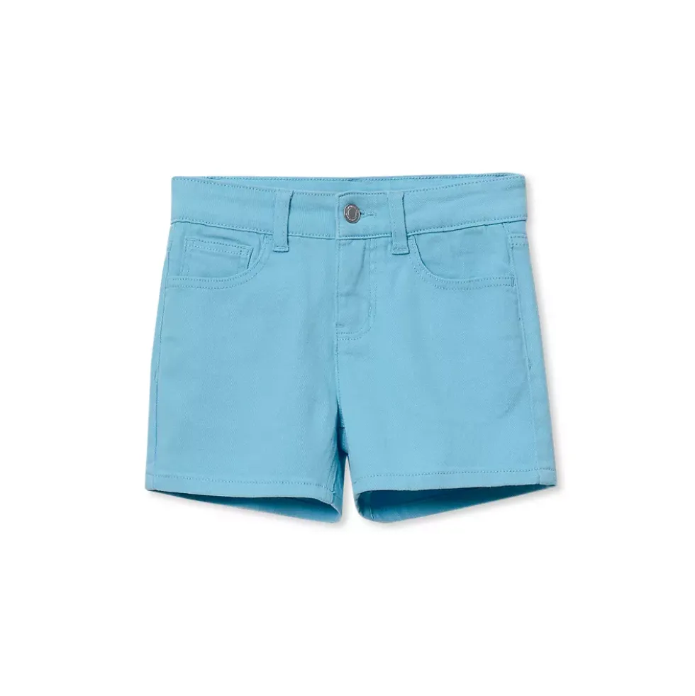 Girls Twill 5 Pocket Shorts