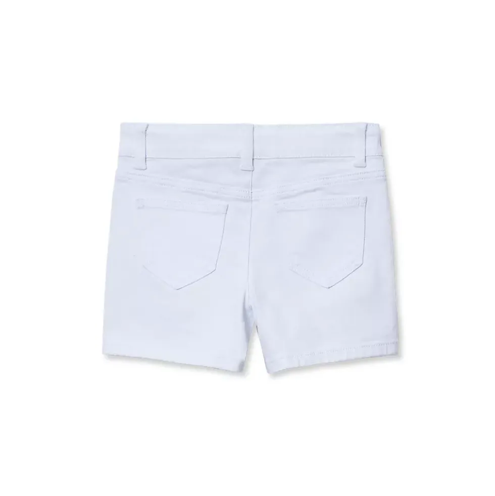 Girls Twill 5 Pocket Shorts