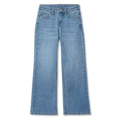 Girls Wide Leg Denim Jeans