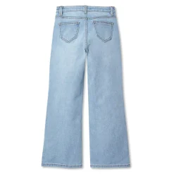 Girls Wide Leg Denim Jeans