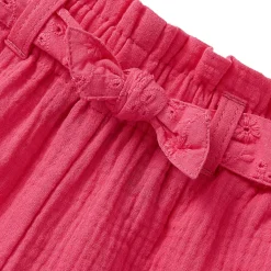 Girls Woven Belted Pull On Short