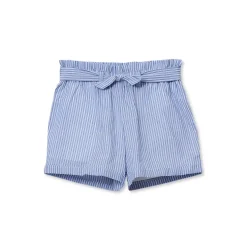 Girls Woven Belted Pull On Short