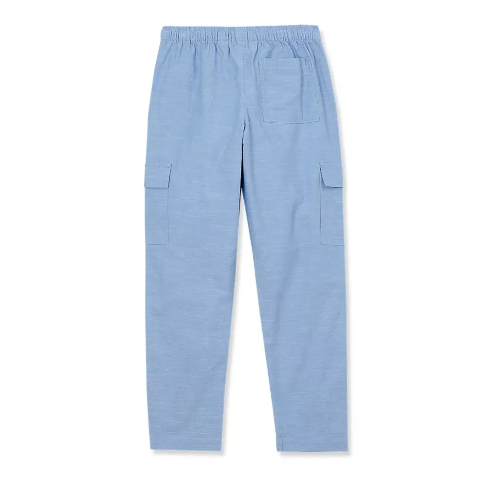 Girls Woven Pull On Utility Cargo Pants
