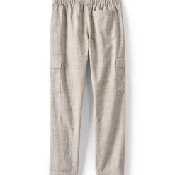 Girls Woven Pull On Utility Cargo Pants