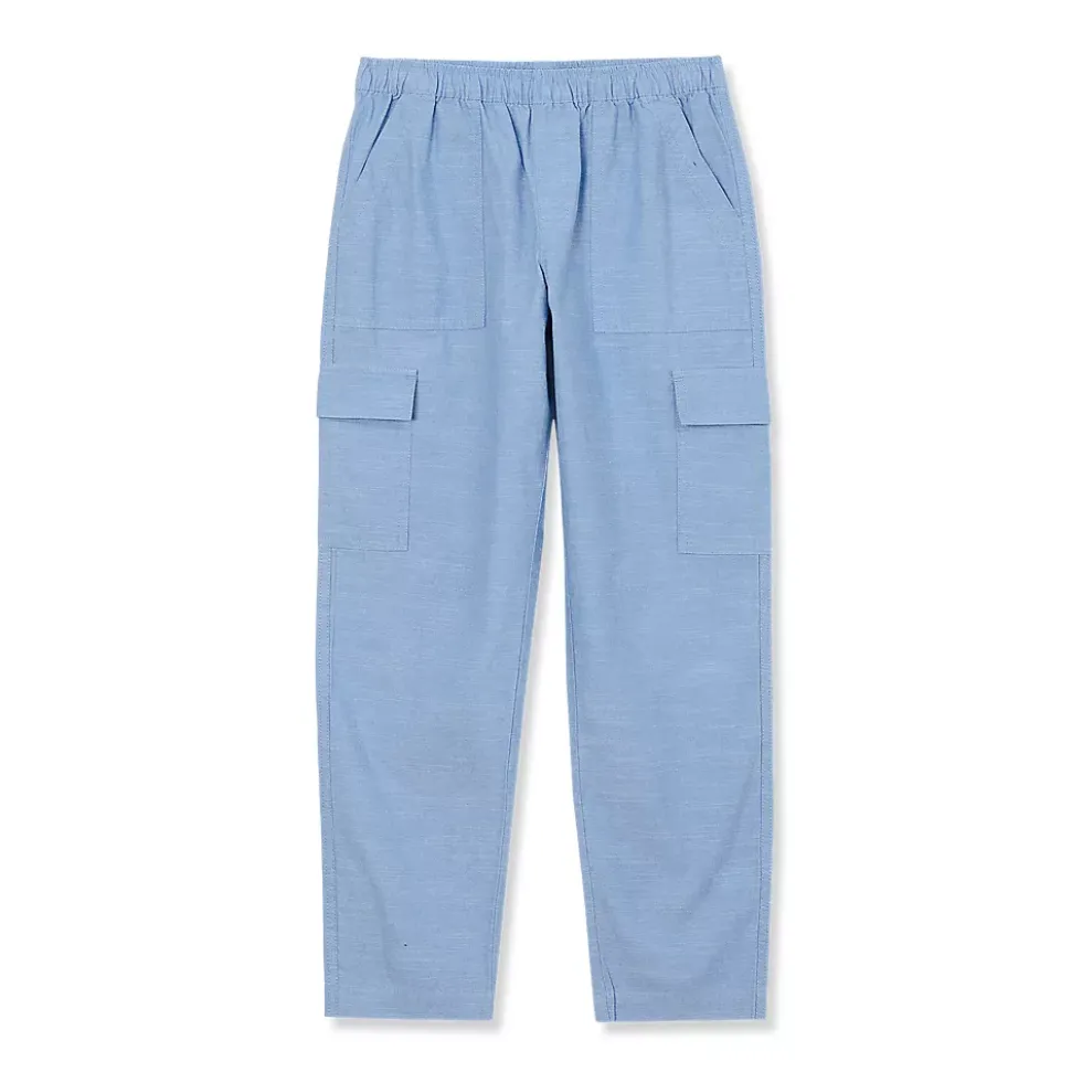 Girls Woven Pull On Utility Cargo Pants