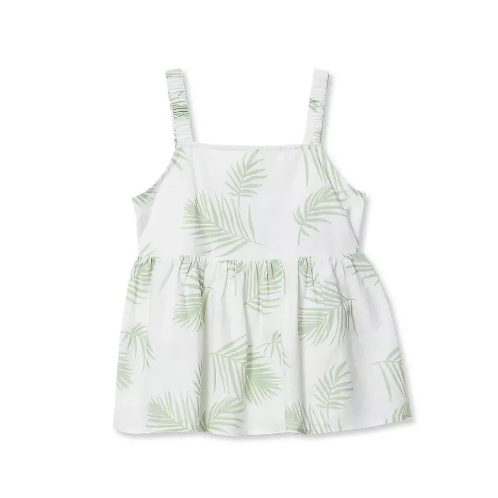 Girls Woven Tank Top