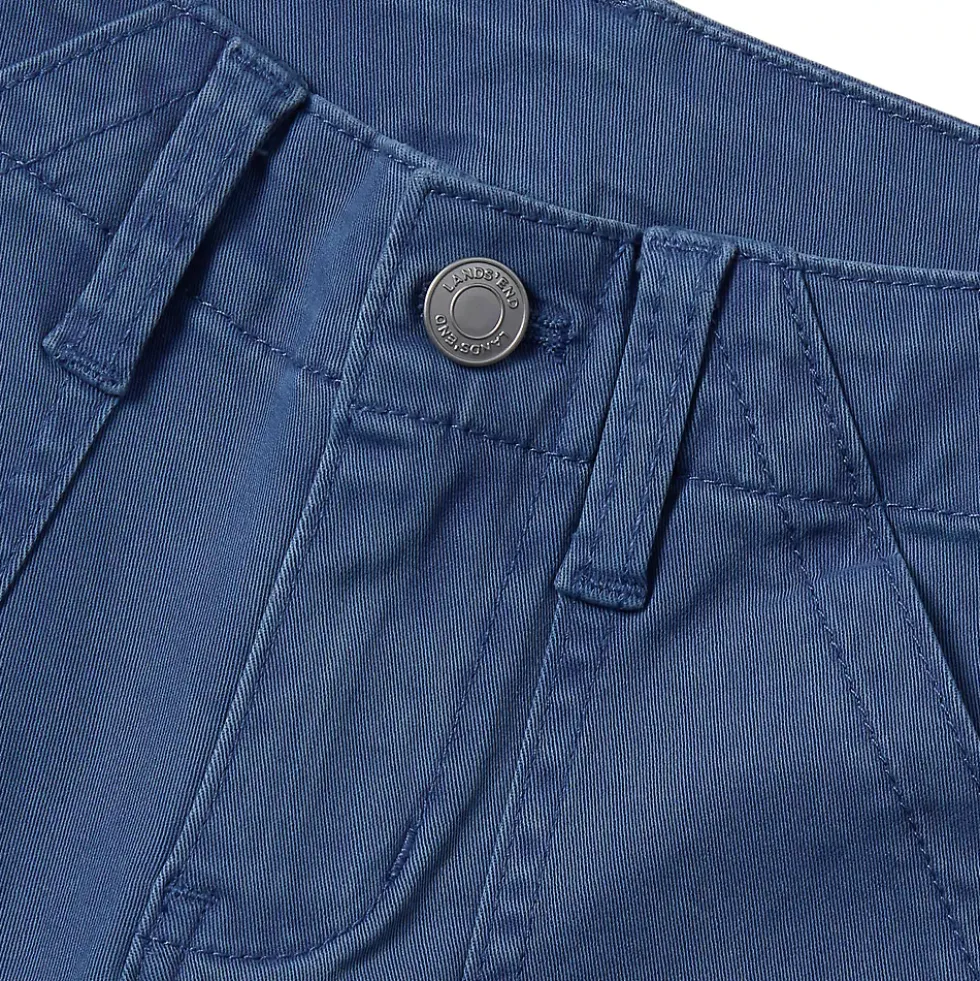 Girls Woven Utility Cargo Pant with Pockets