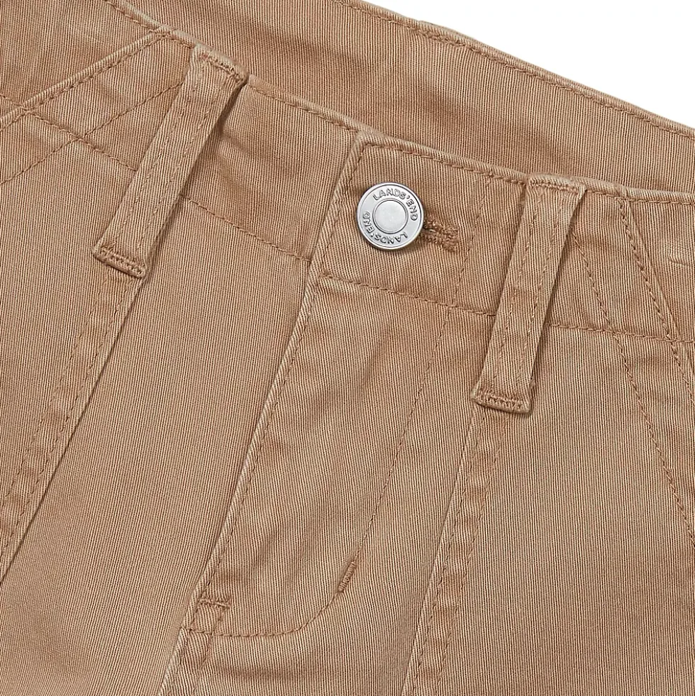 Girls Woven Utility Cargo Pant with Pockets