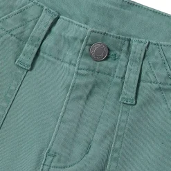 Girls Woven Utility Cargo Pant with Pockets