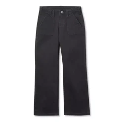 Girls Woven Utility Cargo Pant with Pockets