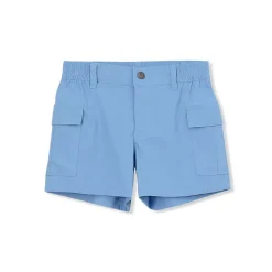 Girls Woven Utility Shorts